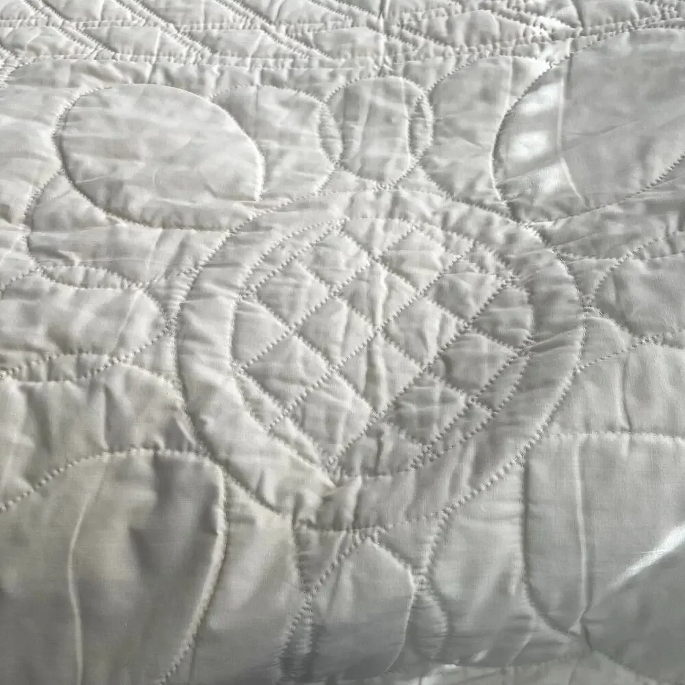 Vintage Handmade Harvest Lone Star Quilt Texas Orange Brown Fall Autumn *READ*
